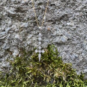 Drop Cross Necklace
